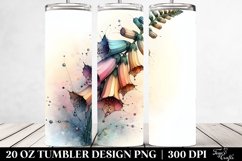 Wooden Stained Foxglove Clipart 20 Oz Tumbler Product Image 2