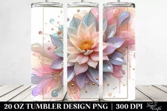 Dahlia in Summer 20 Oz Tumbler Product Image 2