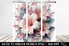 Glossy Azalea Material Retro Frame | 20 oz Tumbler Product Image 2