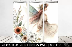 Boho Fairy Watercolor Tumbler Product Image 2