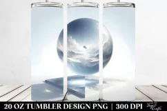 Simple Digital Painting with Crystal Ball | 20 oz Tumbler Product Image 2