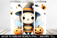 Cute Baby Bee Halloween PNG Product Image 2