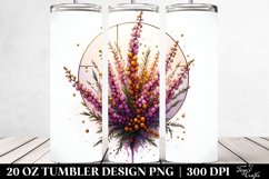 Stained Heather with Golden Insertions | 20 Oz Tumbler Product Image 2