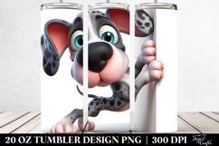 Great Dane Cartoon | 20 Oz Tumbler Product Image 2
