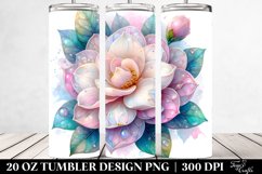 Pastel Gardenia Transparent | 20 oz Tumbler Product Image 2