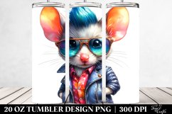 Cool Baby Mouse Model | 20 oz Tumbler Product Image 2