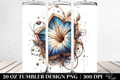 Stained Morning Glory | 20 Oz Tumbler Product Image 2
