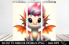 Cute Baby Dragon PNG Product Image 2