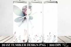 Whimsical Watercolor Fairy Tumbler Product Image 2