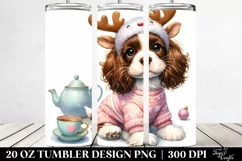 Baby English Springer Spaniel with Pastel Colors PNG Product Image 2