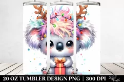 Cute Baby Koala Watercolor PNG Product Image 2