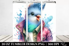 Cute Baby Dove | 20 oz Tumbler Product Image 2
