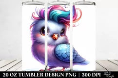 Cute Baby Dove | 20 oz Tumbler Product Image 2