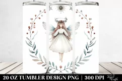 Simple Boho Fairy Clipart 20 Oz Tumbler Product Image 2