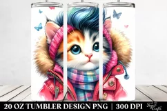 Cute Baby Cat | 20 oz Tumbler Product Image 2