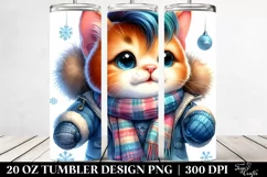 Cute Baby Cat | 20 oz Tumbler Product Image 2