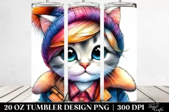 Cute Baby Cat | 20 oz Tumbler Product Image 2