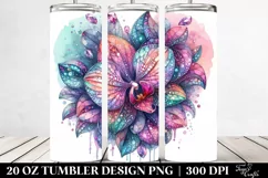Pastel Orchid Diamond-like Material | 20 oz Tumbler Product Image 2