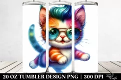 Cute Baby Cat | 20 oz Tumbler Product Image 2