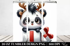 Cute Baby Panda Watercolor PNG Product Image 2