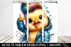 Cute Baby Chicken | 20 oz Tumbler Product Image 2