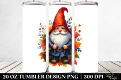 Centered Autumn Gnome Tumbler Product Image 2