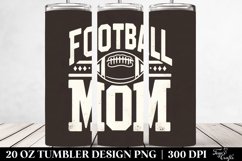 Football Mom Varsity Font | 20 oz Tumbler Product Image 2