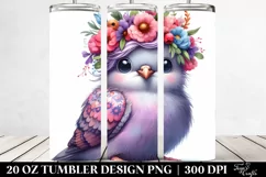 Cool Baby Dove |20 oz Tumbler Product Image 2