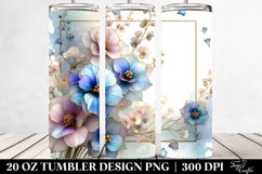 Shiny Delphinium | 20 oz Tumbler Product Image 2