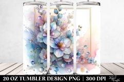 Shiny Delphinium | 20 oz Tumbler Product Image 2