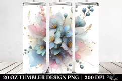 Shiny Delphinium | 20 oz Tumbler Product Image 2