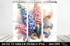 Glossy Hyacinth in Summer 20 Oz Tumbler Product Image 2
