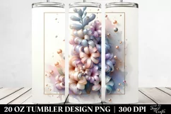 Glossy Hyacinth in Summer 20 Oz Tumbler Product Image 2