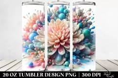 Glossy Chrysanthemum in Summer 20 Oz Tumbler Product Image 2