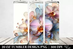Glossy Orchid in Summer 20 Oz Tumbler Product Image 2