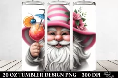 Beach Wear Gnome Cocktail | 20 Oz Tumbler Product Image 2