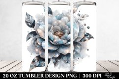 Watercolor Shiny Camellia Like Material Product Image 2
