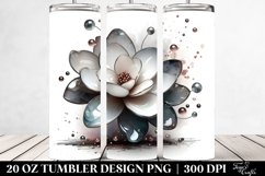 Abstract Glossy Gardenia Like Material Product Image 2