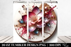 Abstract Glossy Gardenia Like Material Product Image 2