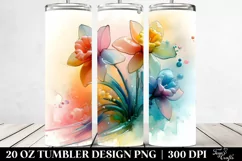 Glossy Daffodil in Summer 20 Oz Tumbler Product Image 2