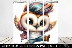 Funny Baby Owl by , PNG Product Image 2