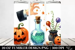 Halloween Magic Potion Clipart 20 Oz Tumbler Product Image 2