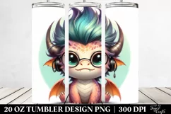 Cute Baby Dragon PNG Product Image 2