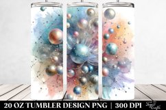 Shiny Abstract Cosmos Artwork 20 Oz Tumbler Product Image 2