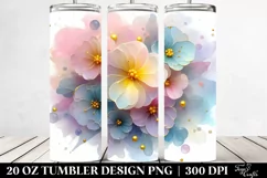 Luminous Primrose, Pastel 20 Oz Tumbler Product Image 2