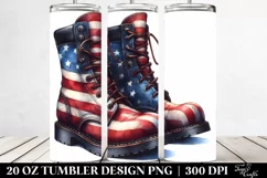 Detailed Boots | 20 oz Tumbler Product Image 2
