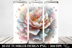 Shimmering Carnation, Pastel 20 Oz Tumbler Product Image 2
