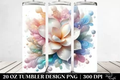 Glossy Gardenia, 20 Oz Tumbler Product Image 2