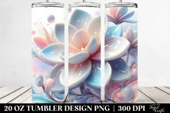 Luminous Gardenia, 20 Oz Tumbler Product Image 2