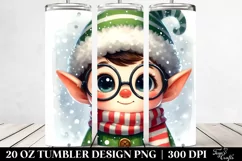 Cute Elf Character with es 20 Oz Tumbler Product Image 2